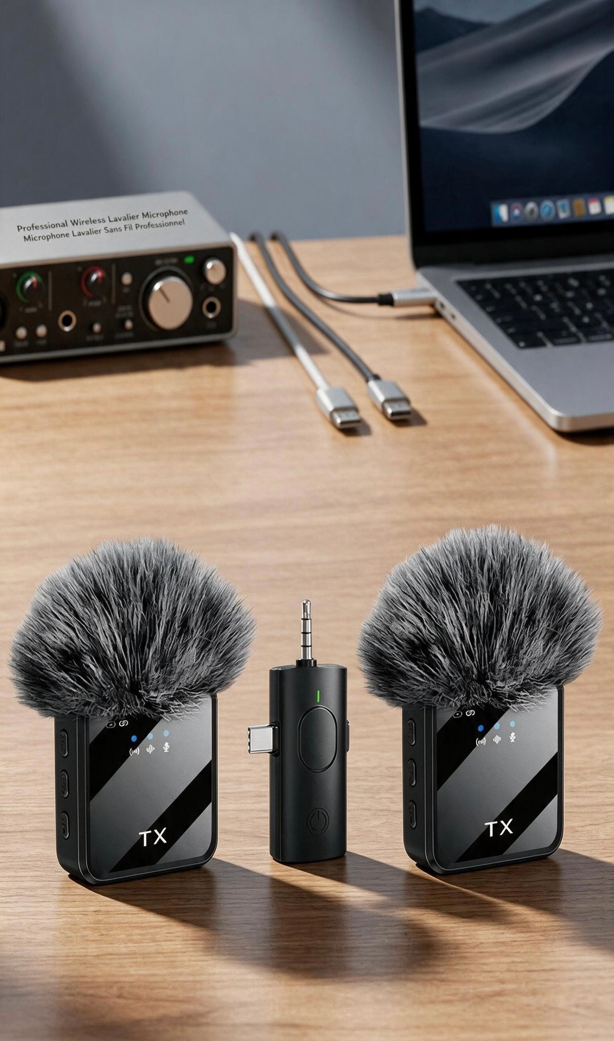 Double Micro Cravate Sans Fil F11-2 – Spécial Interview & Vlogging | reduction intelligente des bruits