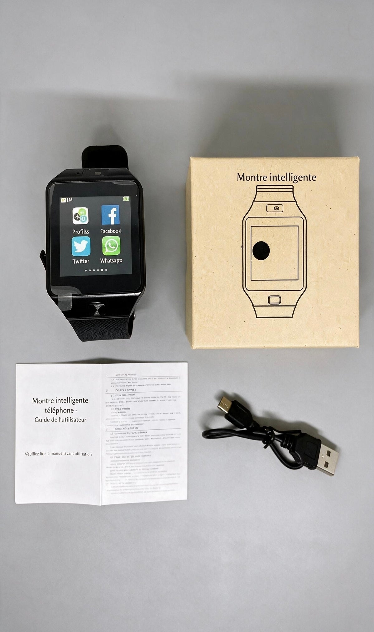 ⌚ Liberté Totale : Montre Intelligente 4G avec Caméra HD & Emplacement SIM